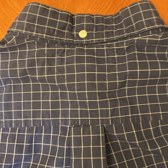 Tommy Hilfiger XXL Men’s Shirt Button Down Long Sleeve Navy Check - Picture 7 of 10